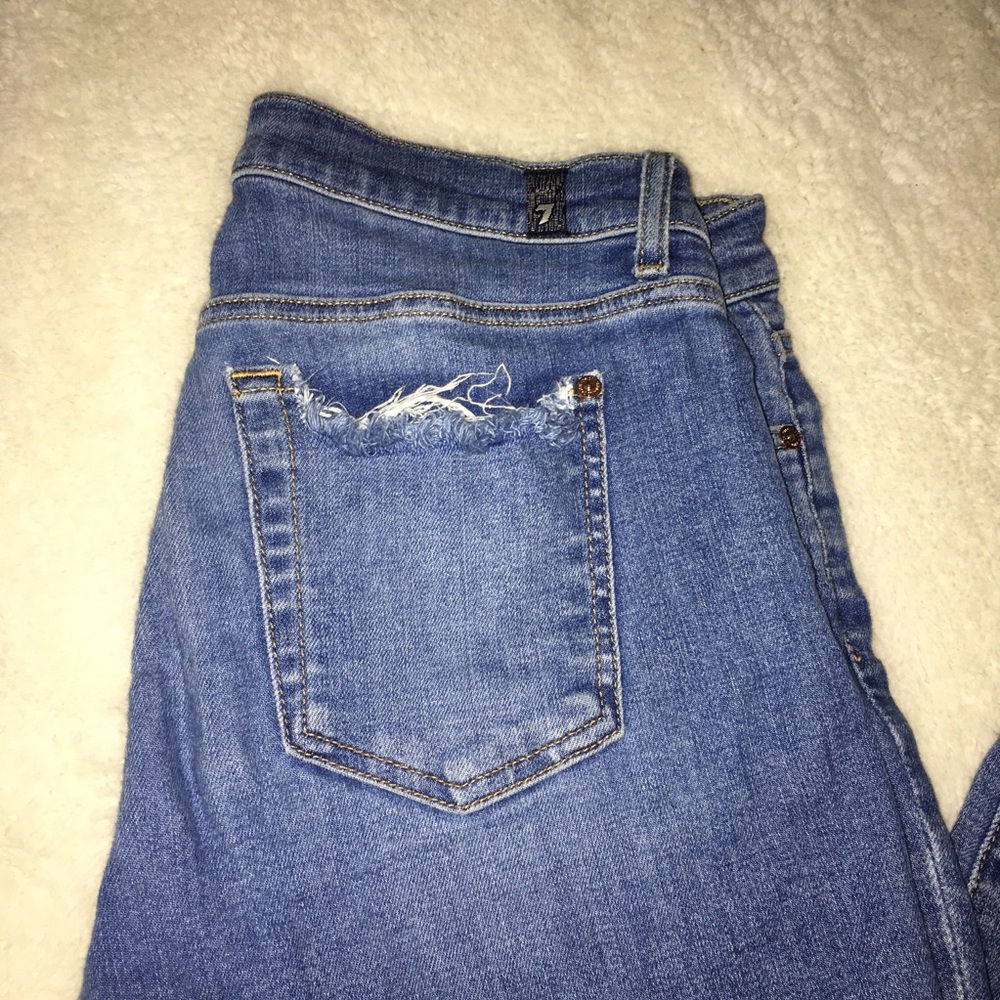 7 for all mankind skinny jeans ❤️